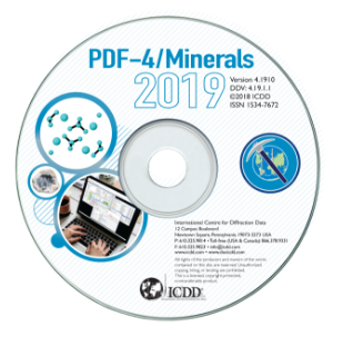 PDF-4 2019 矿物衍射数据库